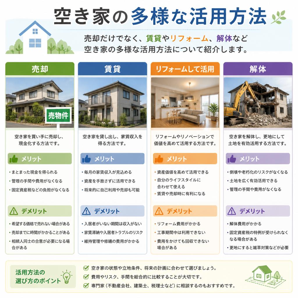 空き家の活用方法