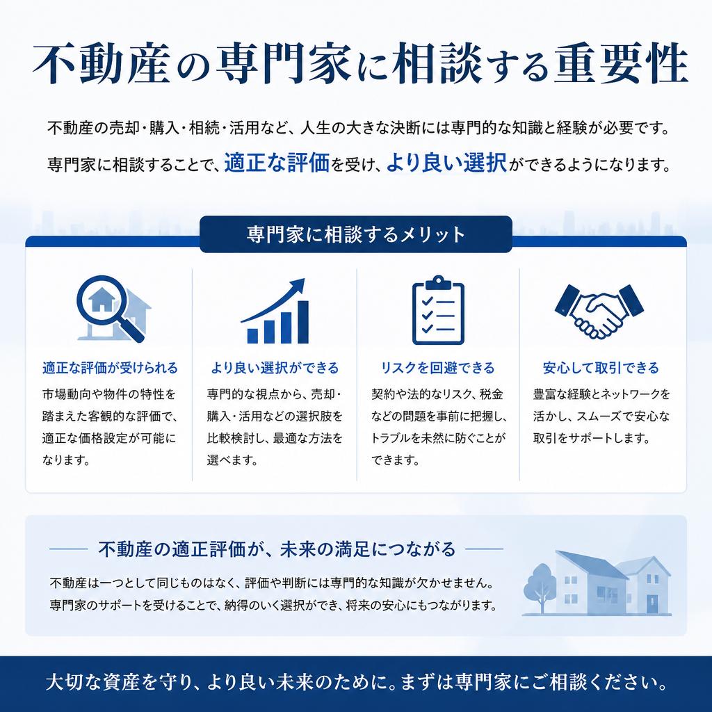 専門家の相談が必要な理由
