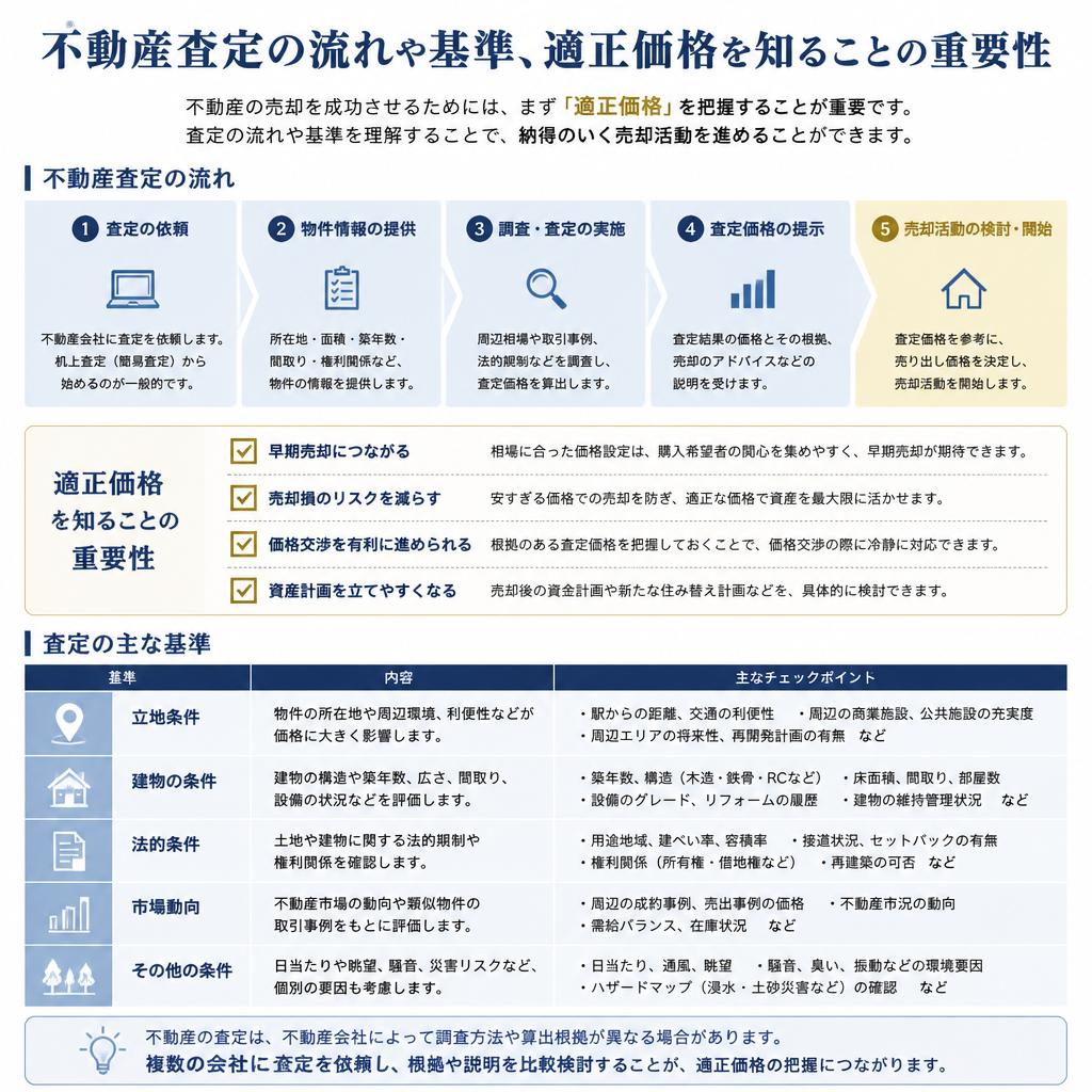 土地の価格査定方法とは?