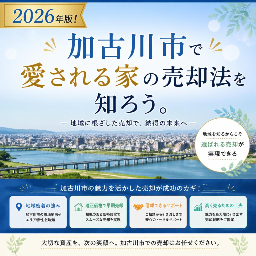 2026年版！加古川市における買取と仲介のそれぞれの適した家の特徴とは？|加古川市不動産売却買取相談センター