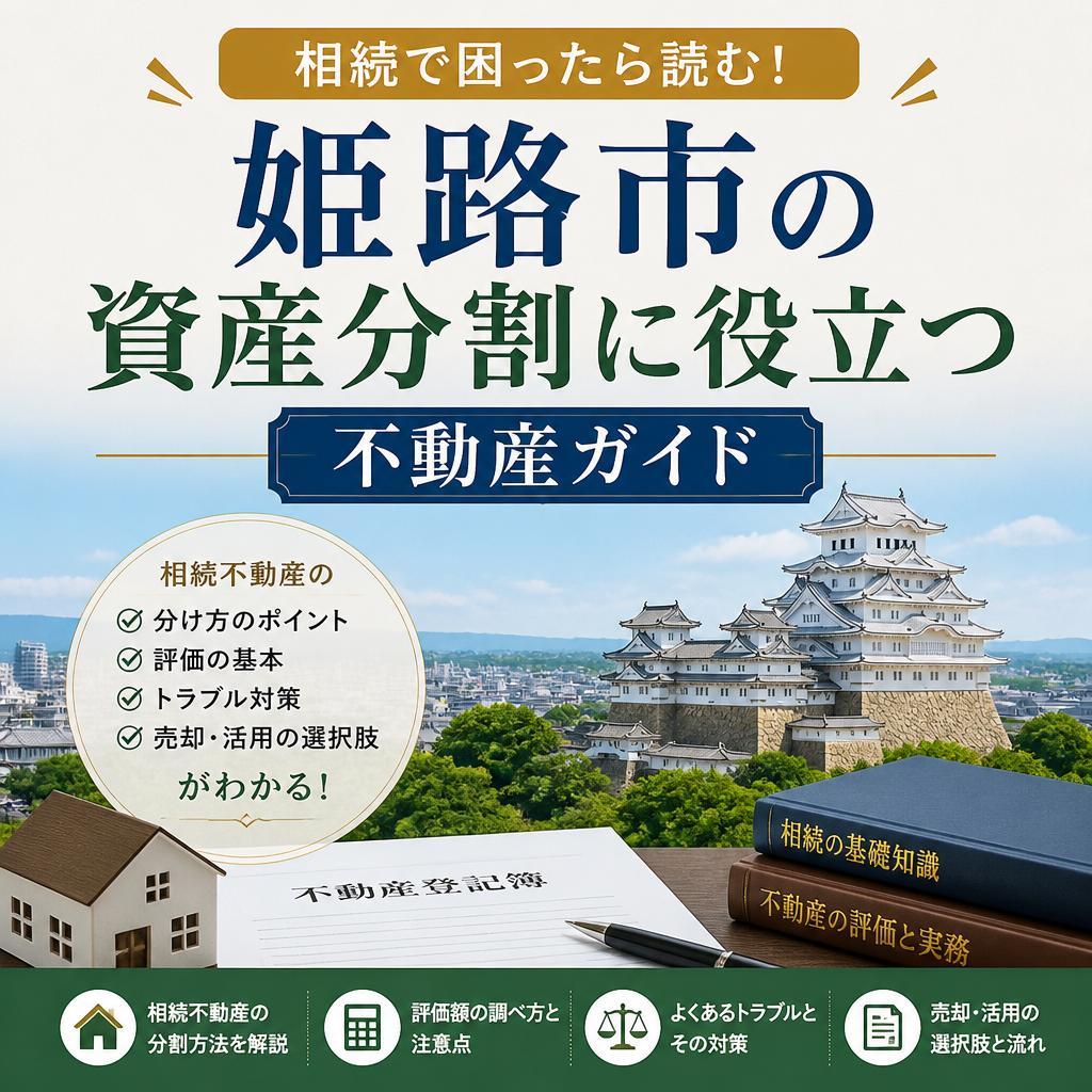 相続で困ったら読む！姫路市の不動産売却ガイド　|加古川市不動産売却買取相談センター