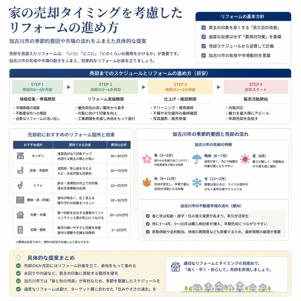 4. リフォームと売却のベストタイミング