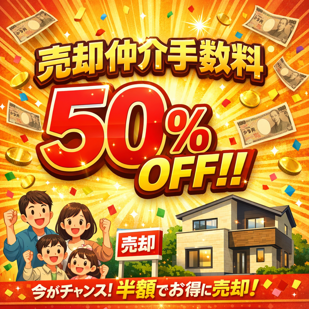 手数料５０％0ff