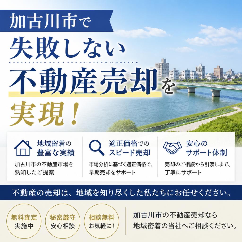 加古川市の不動産売却で失敗しない全手順ガイド　|加古川市不動産売却買取相談センター