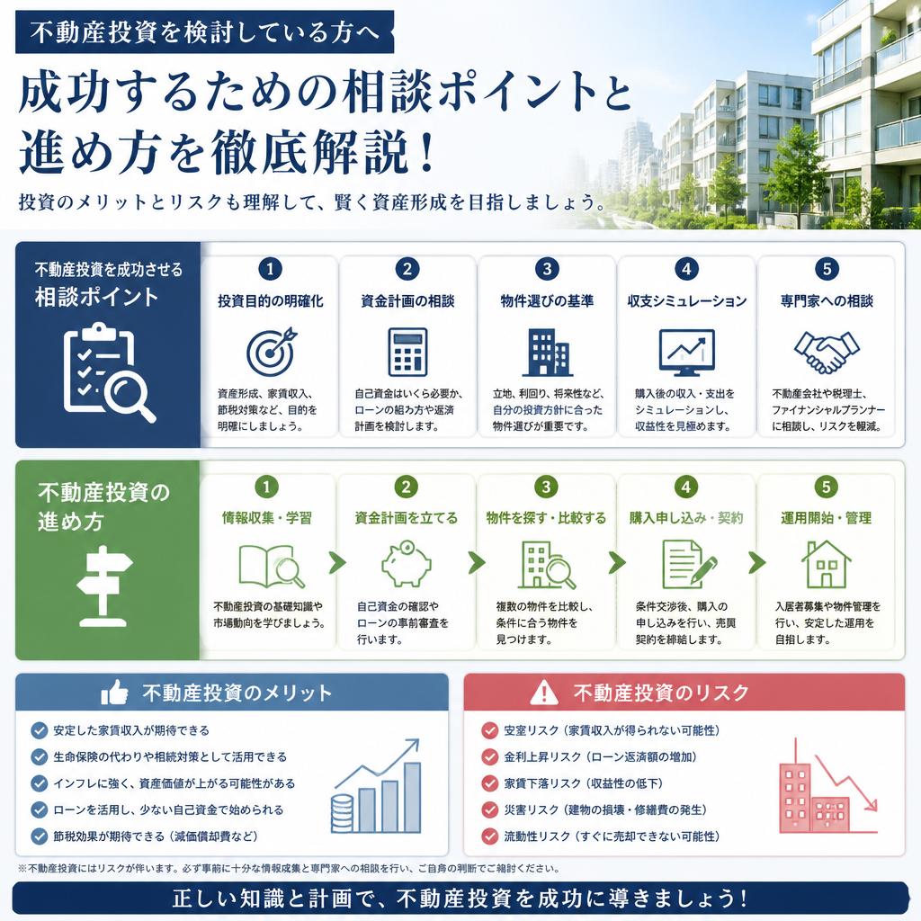 5. 不動産投資相談のポイント