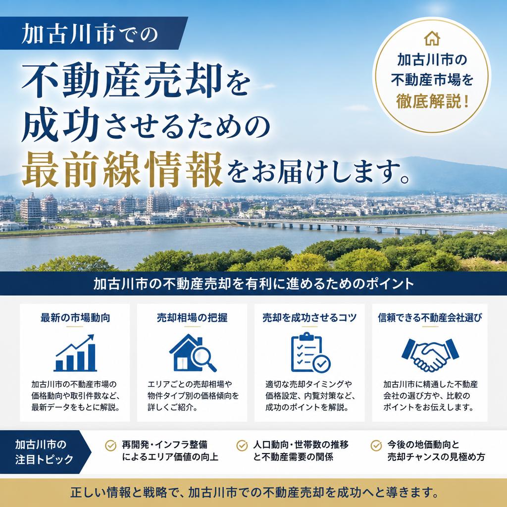 2026年の加古川市の不動産売却相場はいくら？エリア別坪単価と高値売却の秘訣を徹底分析|加古川市不動産売却買取相談センター