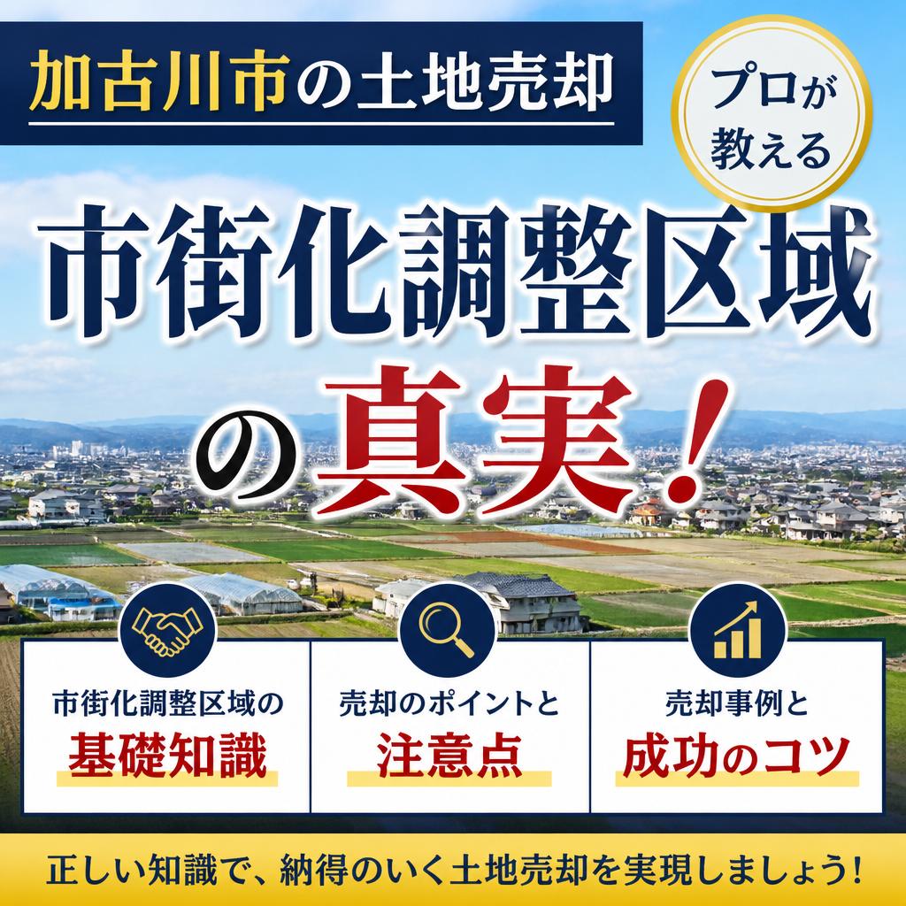 加古川市の市街化調整区域の土地をプロが解説！買取と処分方法はこれだ！|加古川市不動産売却買取相談センター