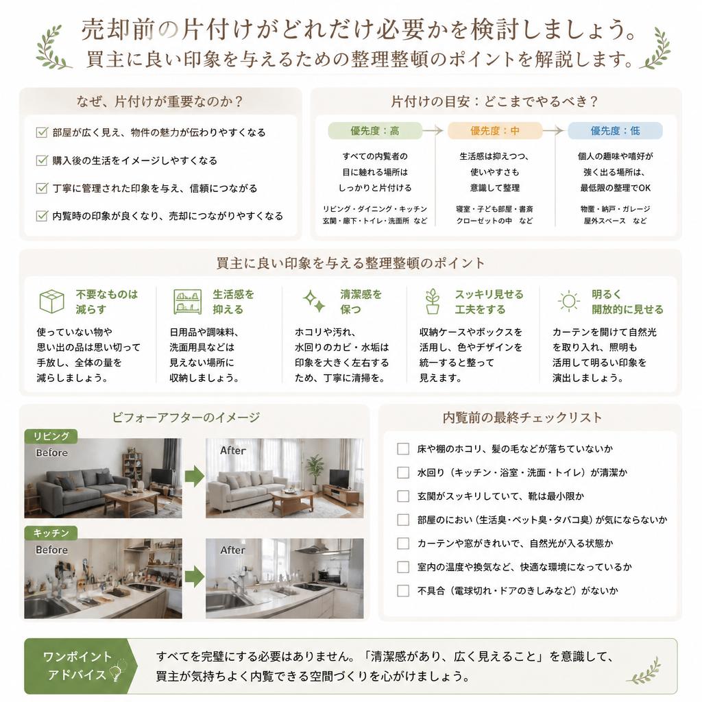 2. 片付けは本当に必要？実際のスペースと物の整理