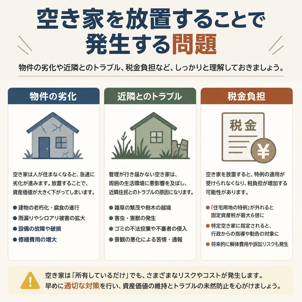 放置するリスクとは？