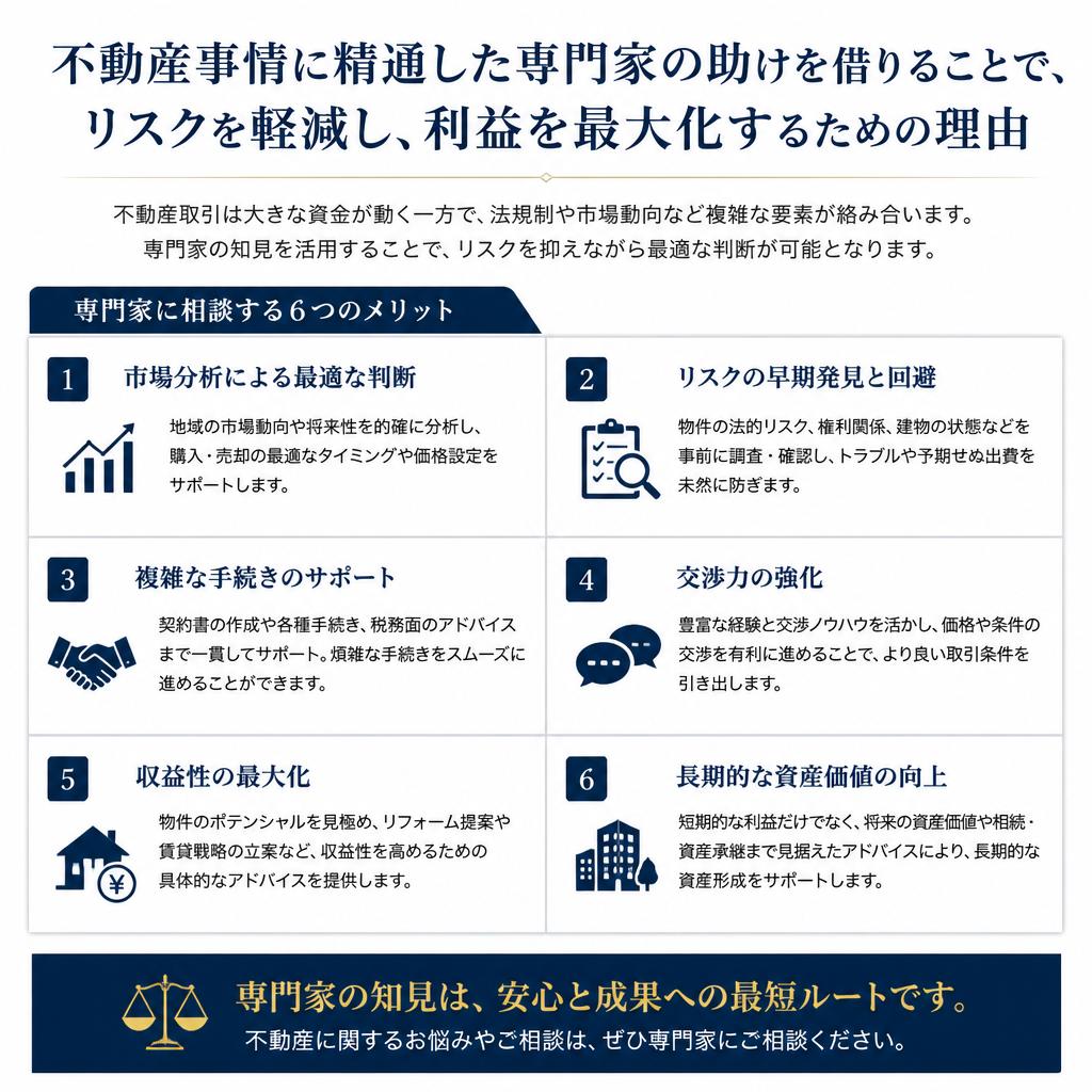 専門家のアドバイスが必要な理由