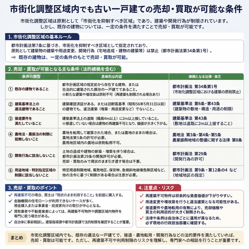 2. 古い一戸建ての売却・買取が可能な理由