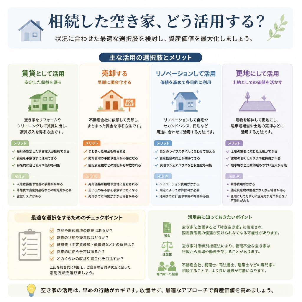 3. 裏技2: 空き家活用の選択肢を知る