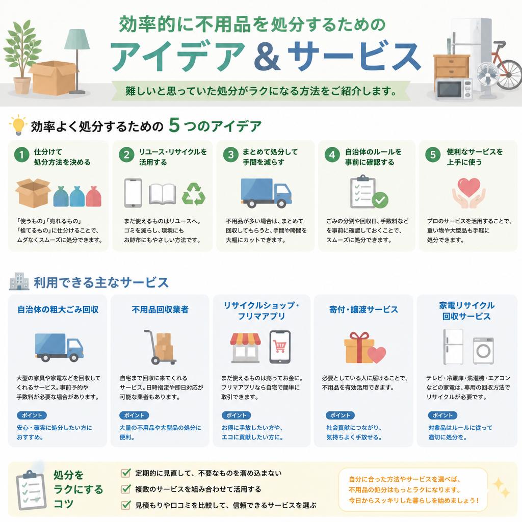 不用品処分の裏ワザ