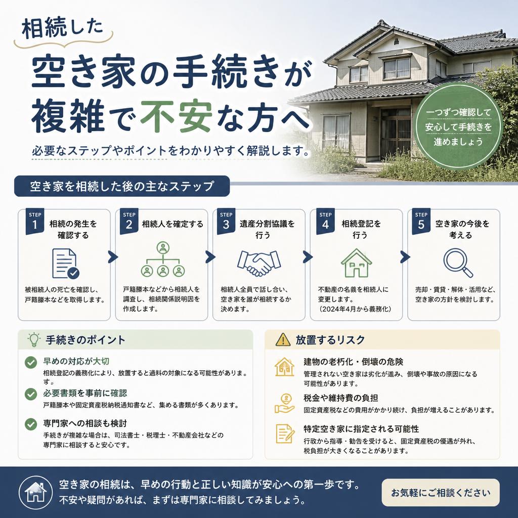 相続手続きの不安を解消