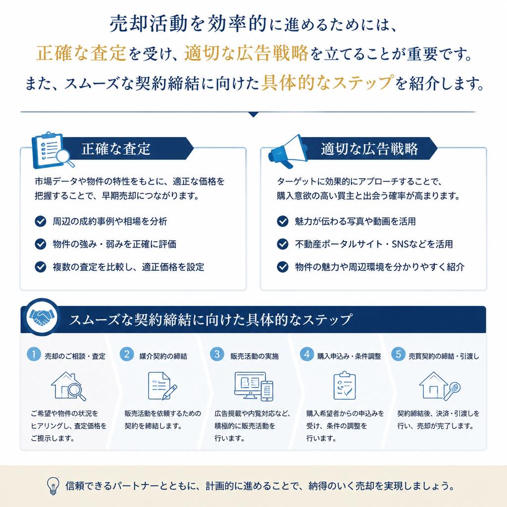 効率的な売却を実現するためのステップ