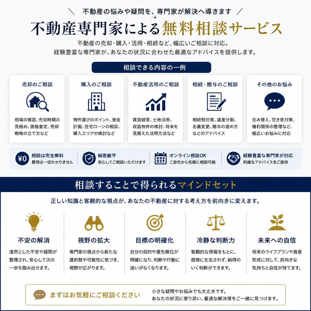 5. 不動産専門家による相談サポート