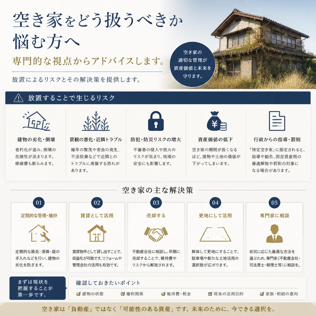 空き家に関するお悩み