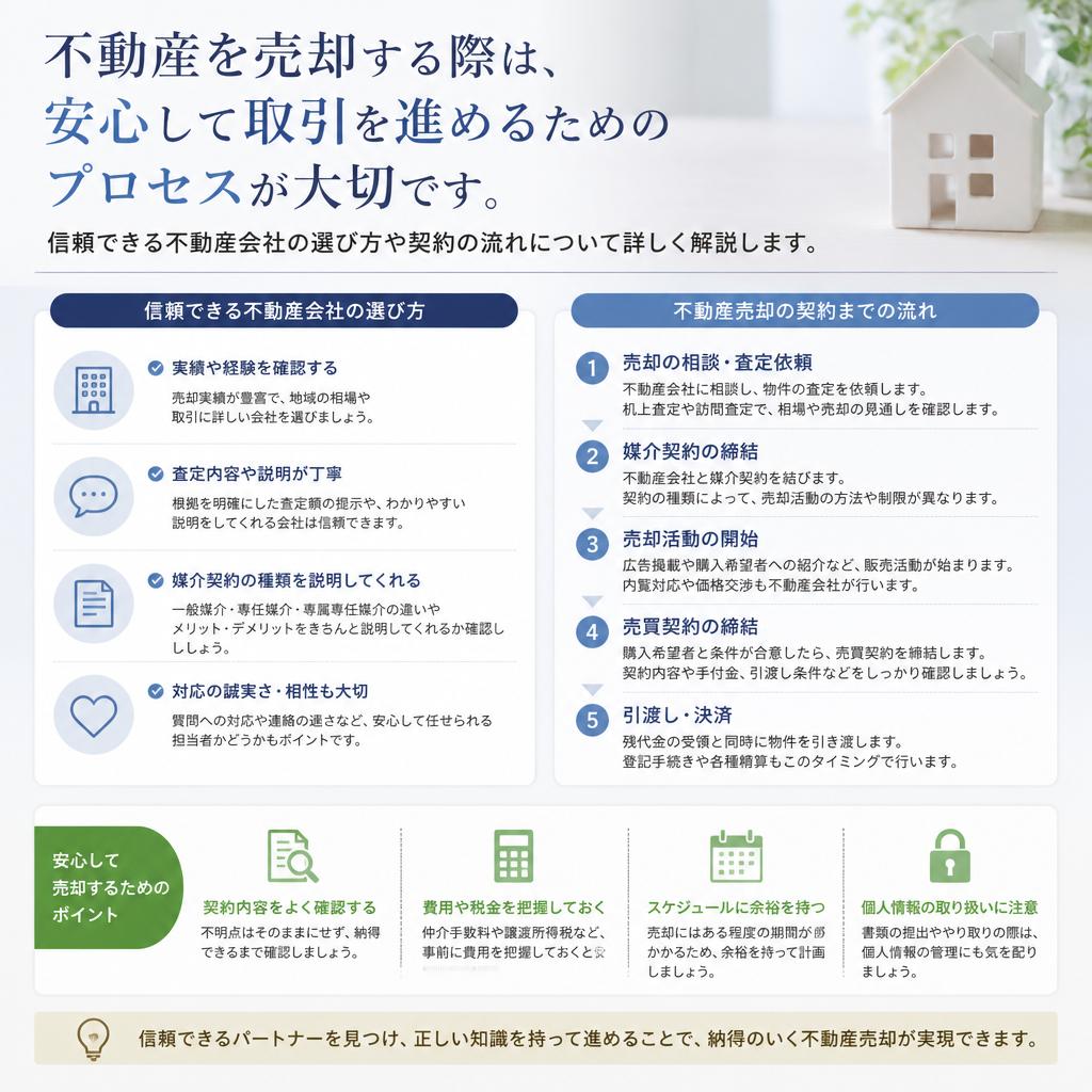 安心の不動産取引のために