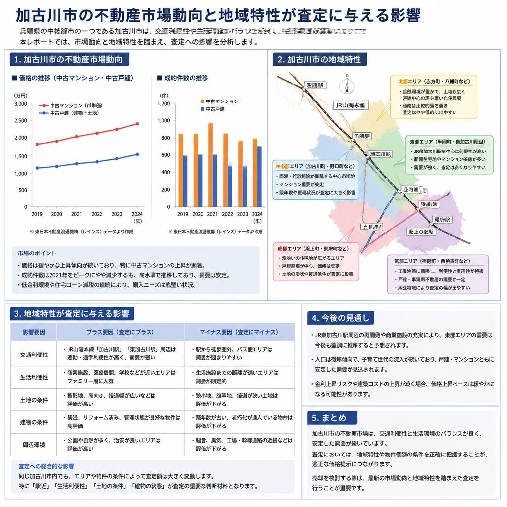 加古川市の不動産市場の現状