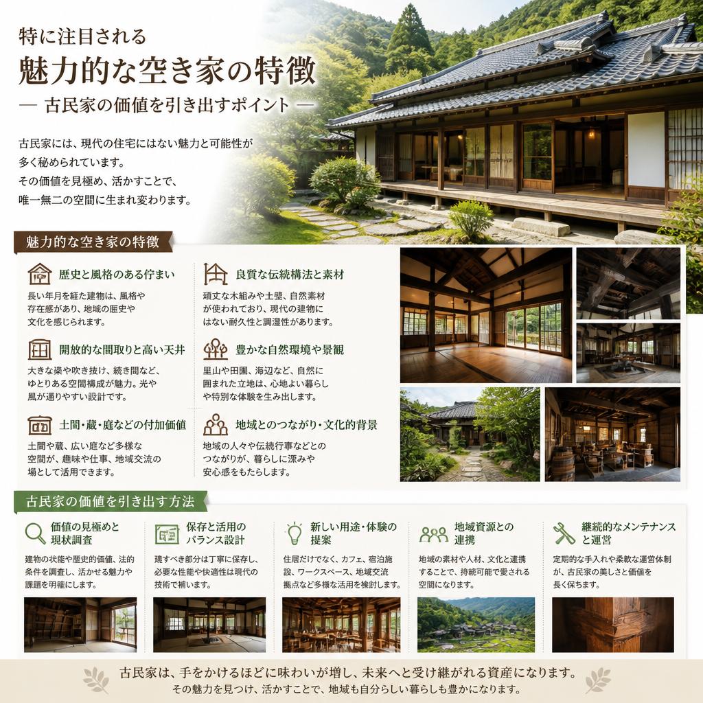 4. 魅力的な空き家とその魅力
