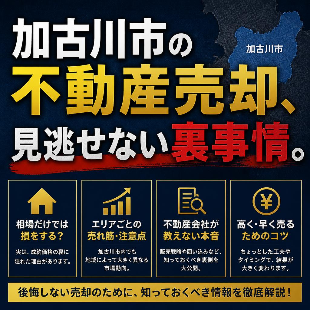 【加古川の不動産売却】3ヶ月経っても内覧ゼロなら「囲い込み」を疑え！加古川市内で実家・空き家が売れない裏事情|加古川市不動産売却買取相談センター