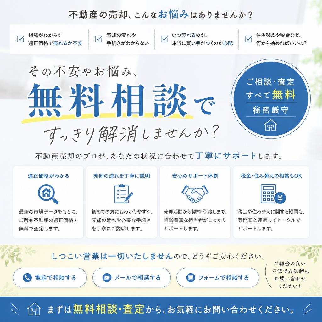 7. まずは相談を！無料査定を受けてみませんか？