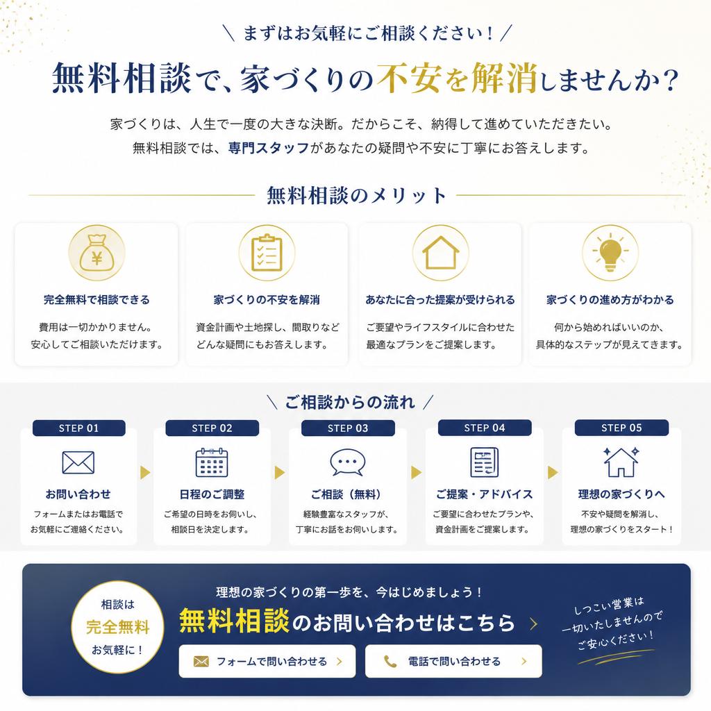 まずは無料相談！