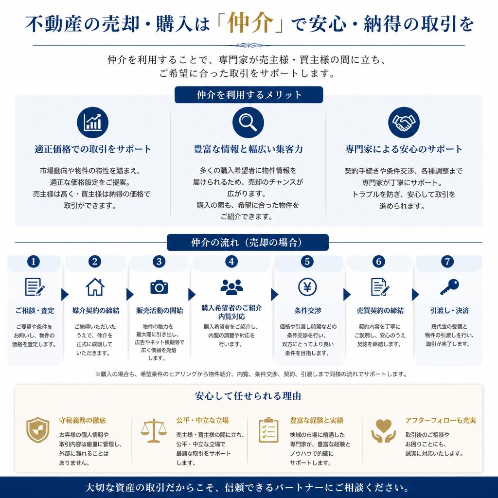 4. 仲介での安心な売却