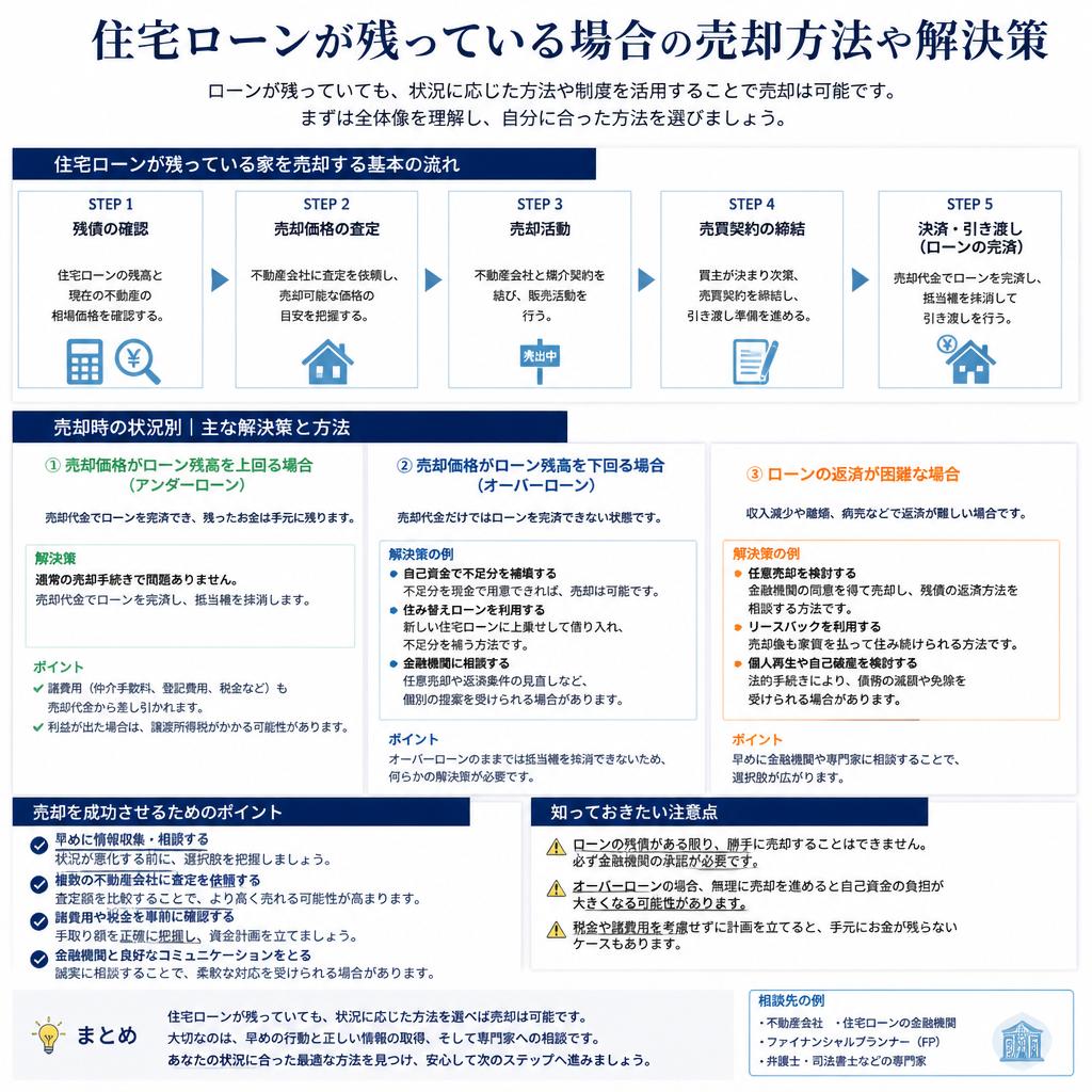 5. 住宅ローンが残っている場合の対策
