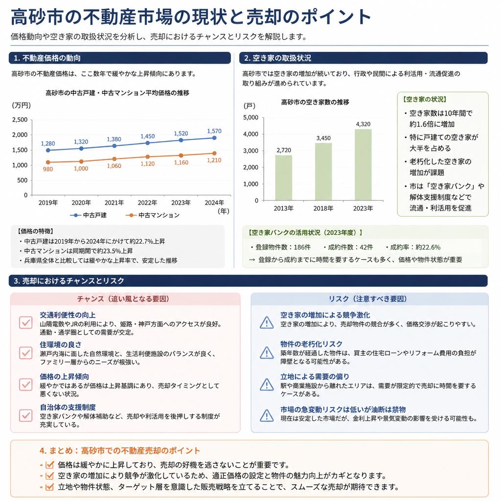 高砂市の不動産市場の現状
