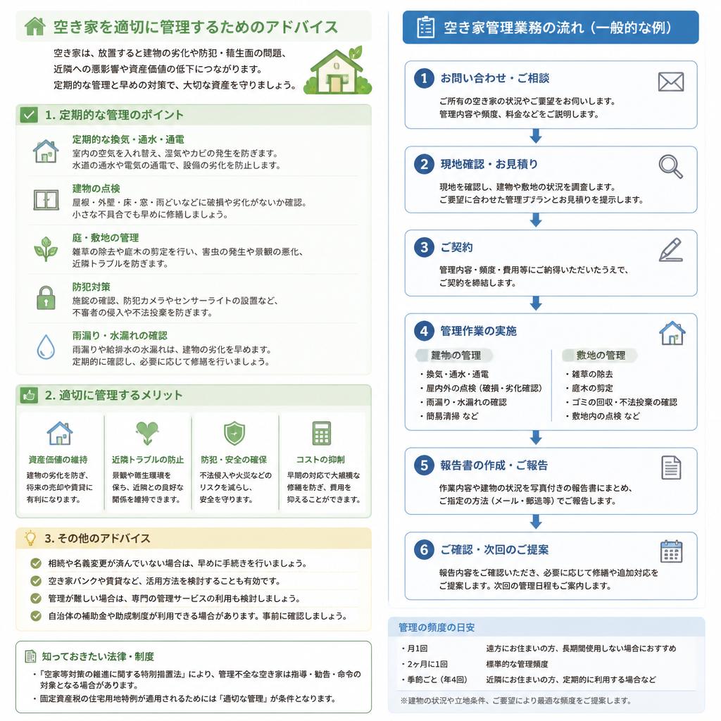 4. 空き家管理のポイント