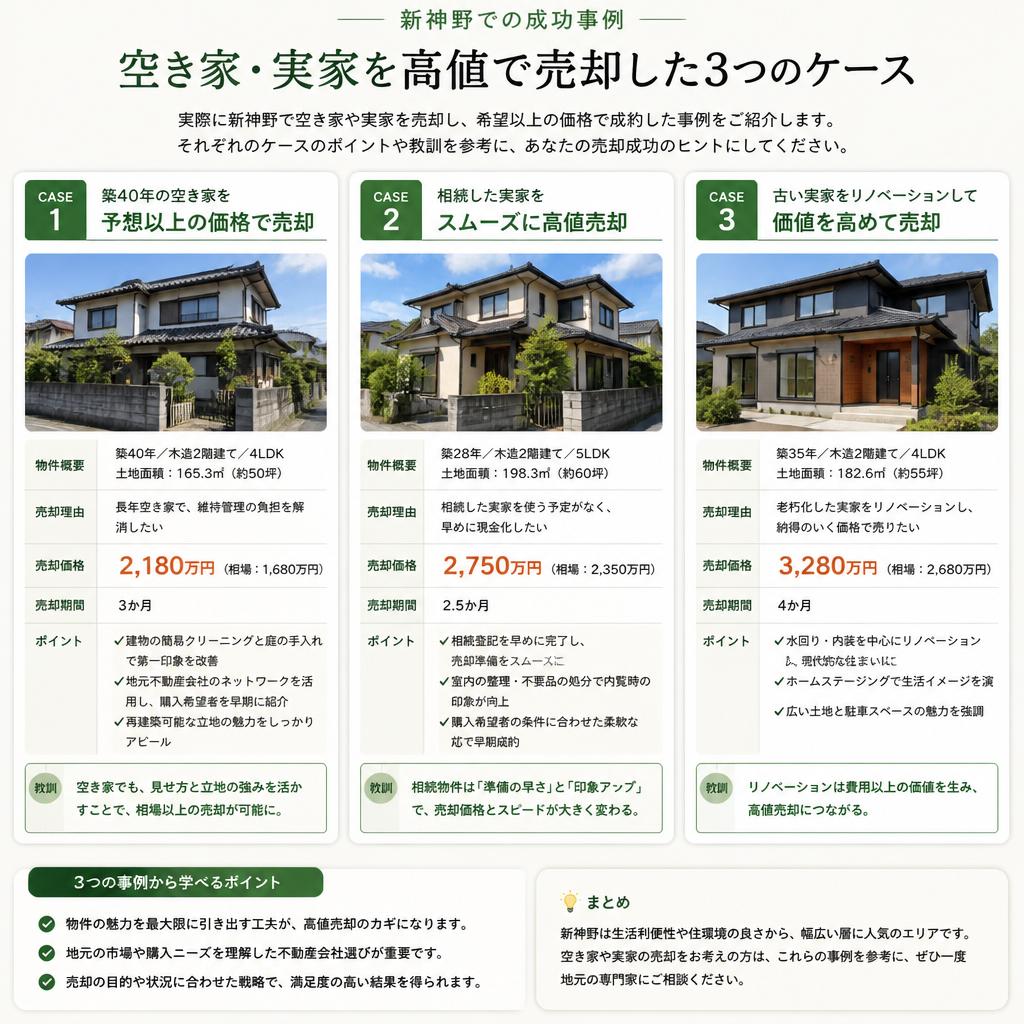 5. 役立つ！売却成功事例集