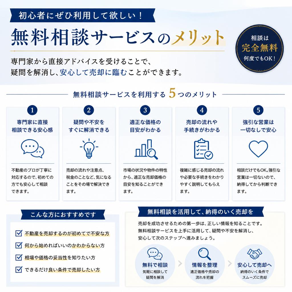 無料相談のメリット