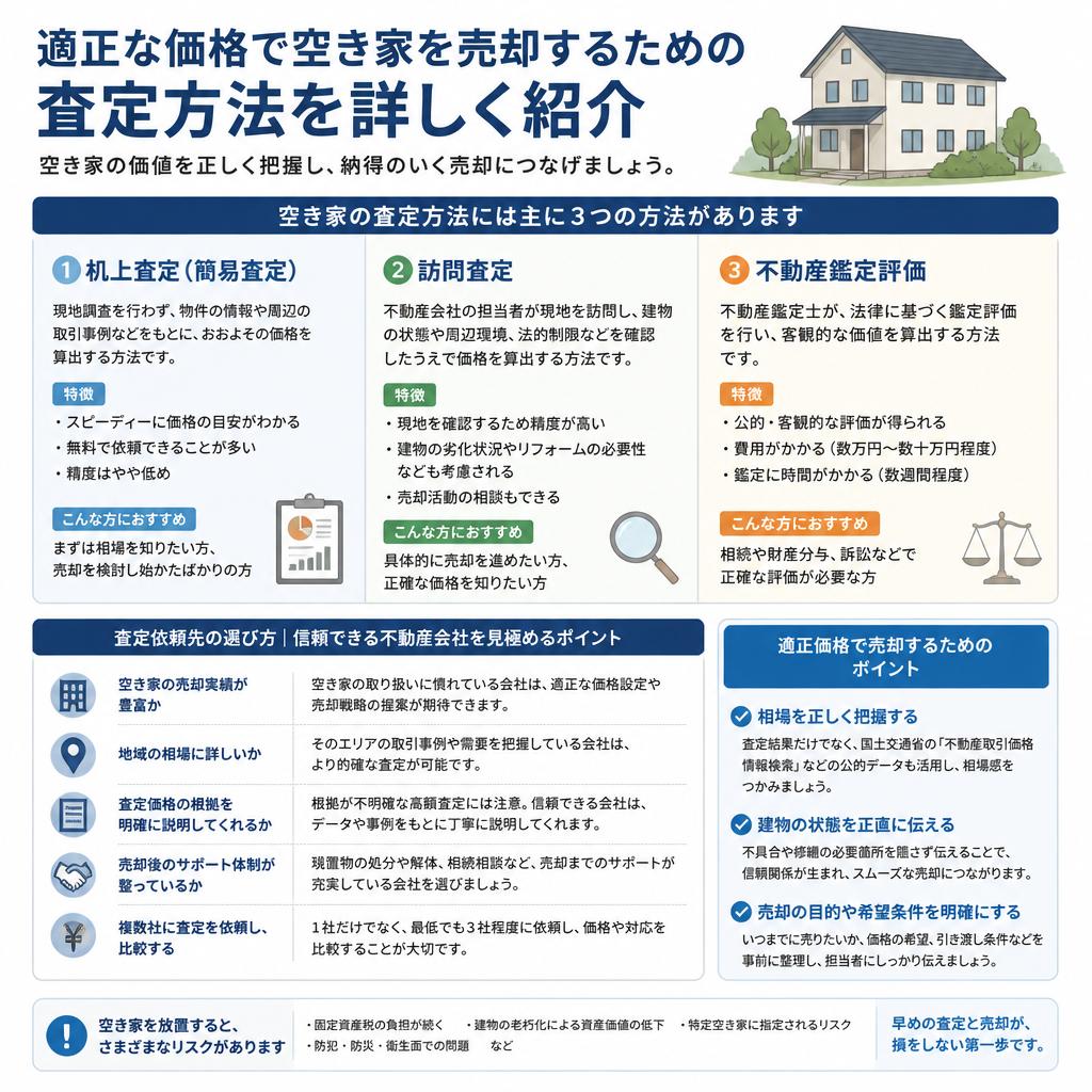 空き家の査定方法