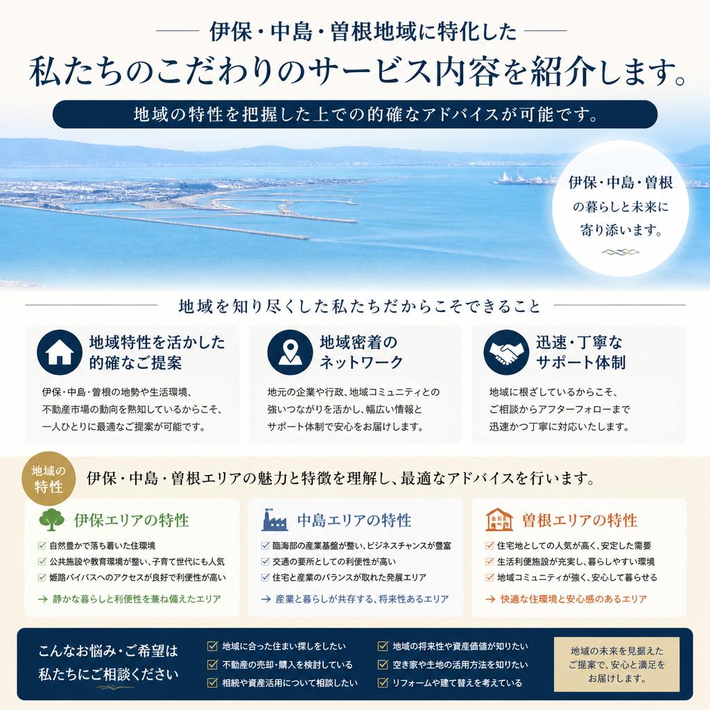 5. 地域密着型のサポート