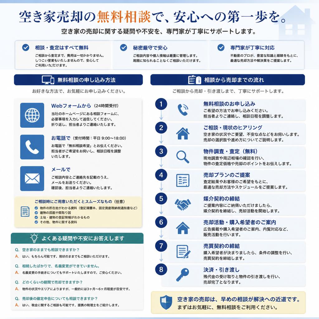 7. お問い合わせと相談の流れ