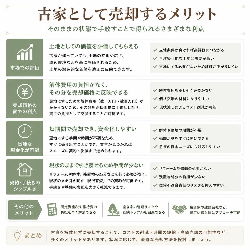 古家売却のメリット