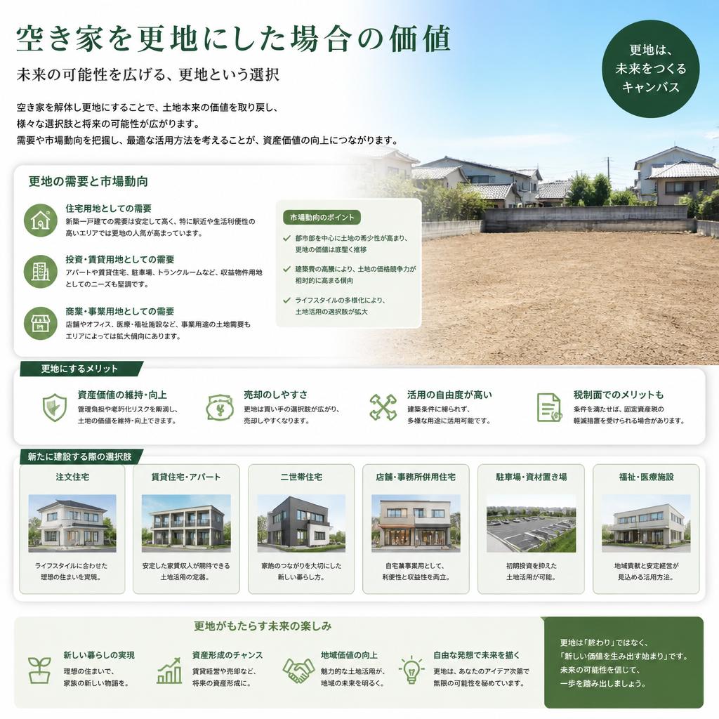 更地としての価値
