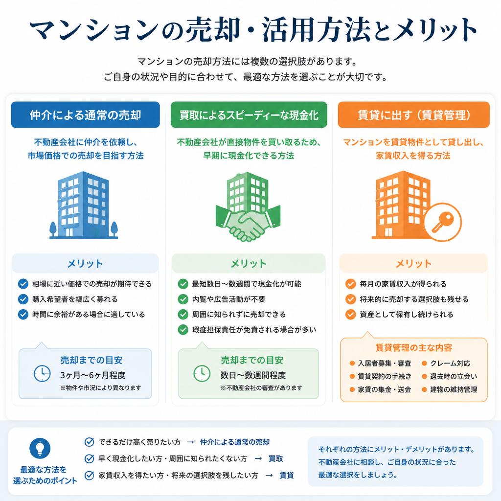売却・活用の選択肢
