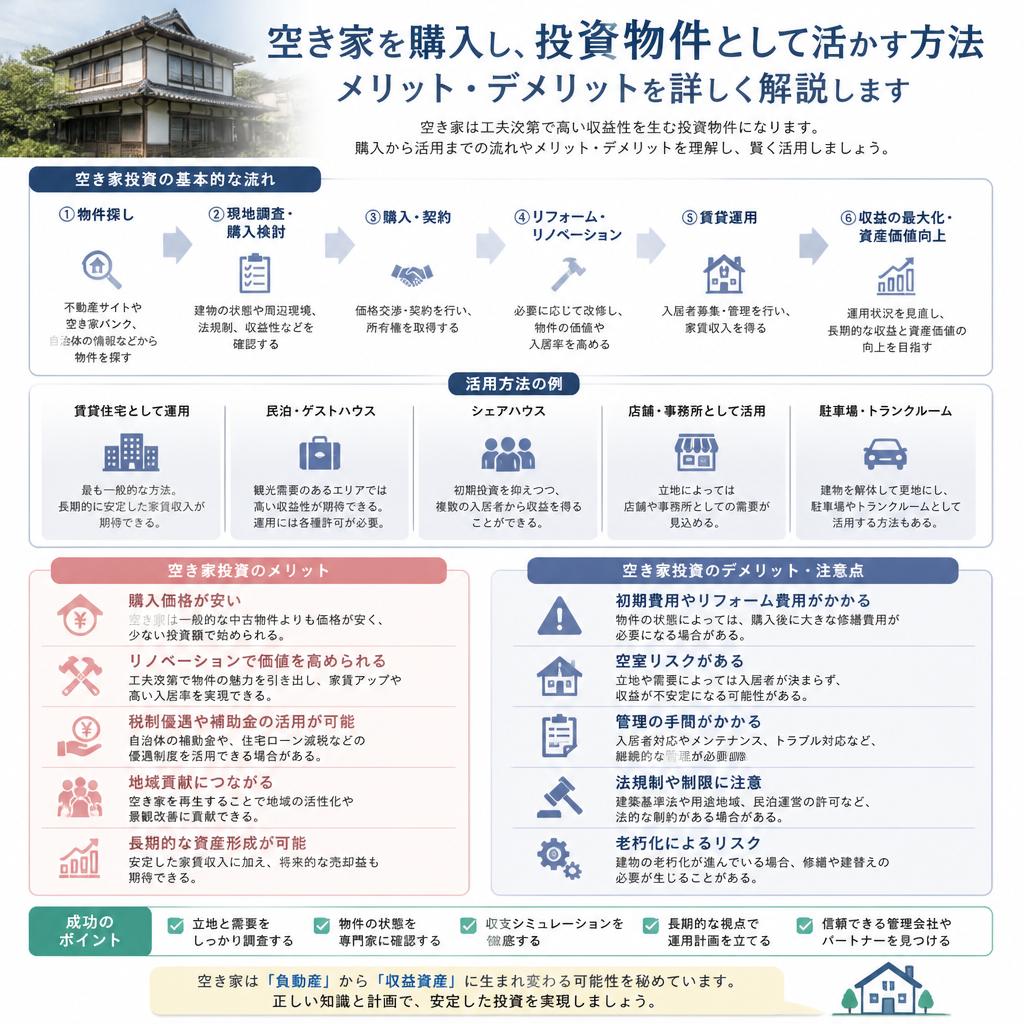 4. 投資物件としての空き家の可能性