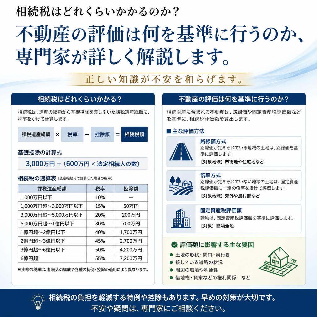 相続税と不動産評価について