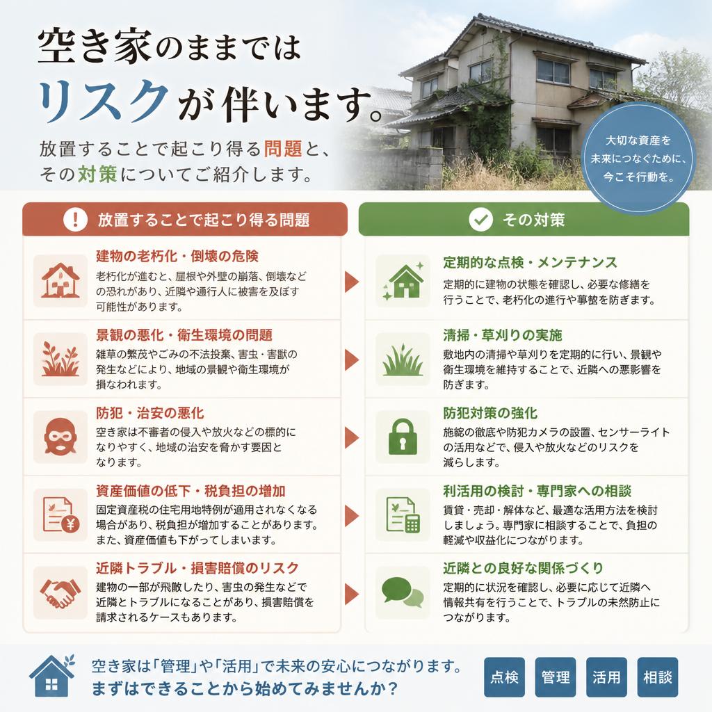 2. 空き家、放置しないで！