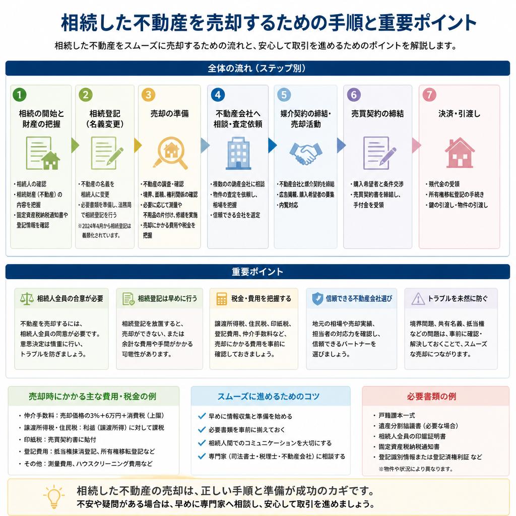 不動産売却の流れ