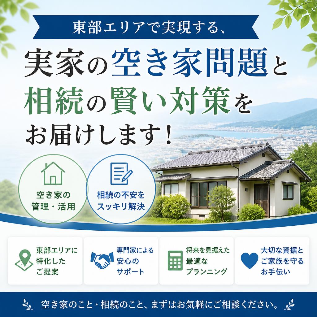 姫路市東部エリアで実現する、実家の空き家問題と相続の賢い対策をお届けします！|加古川市不動産売却買取相談センター