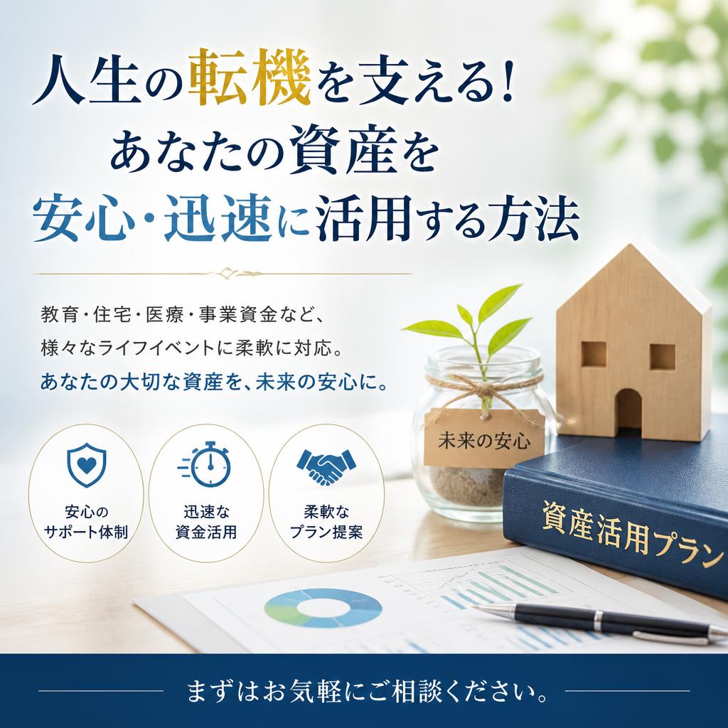 人生の転機を支える！あなたの資産を安心・迅速に活用する方法|加古川市不動産売却買取相談センター