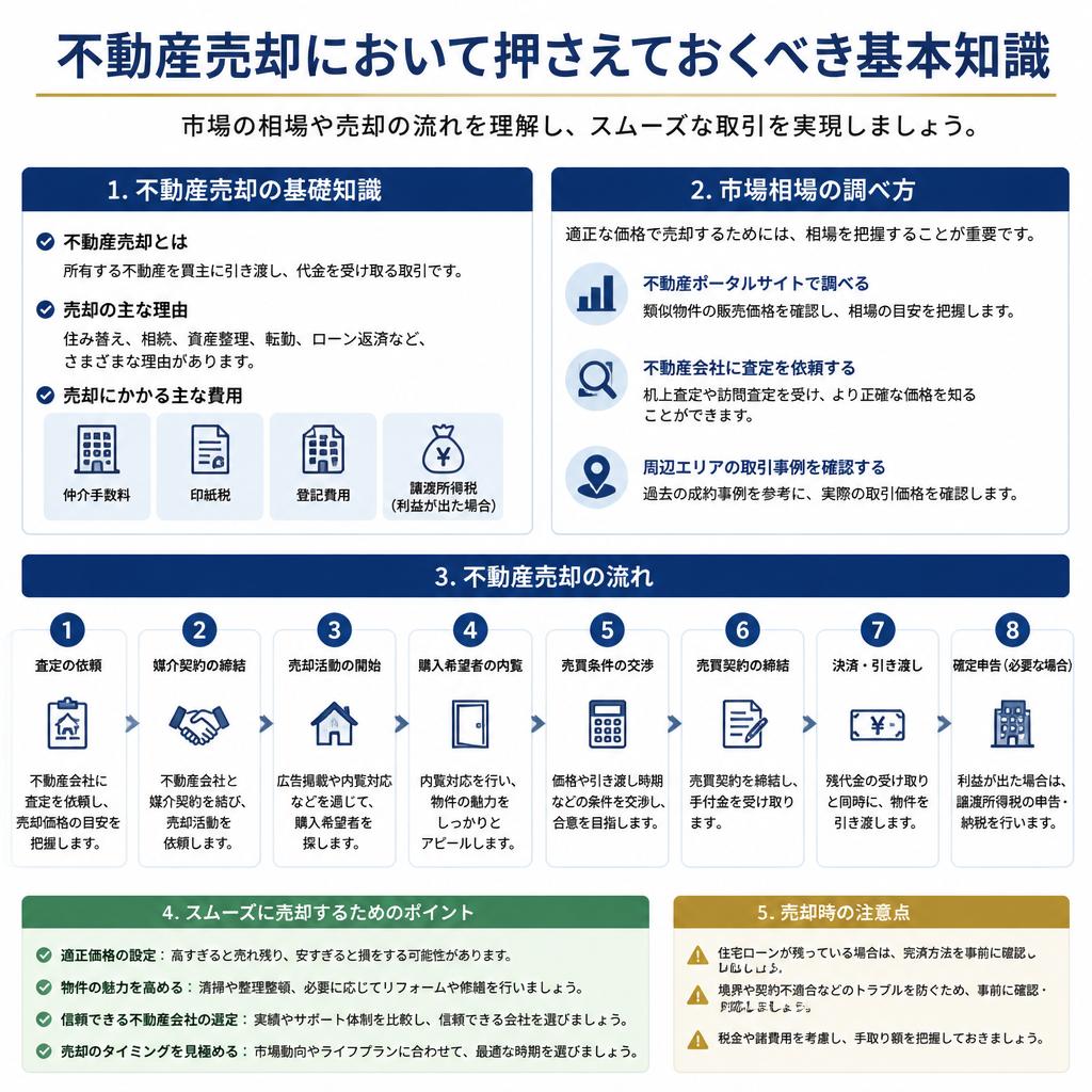 2. 不動産売却の基礎知識
