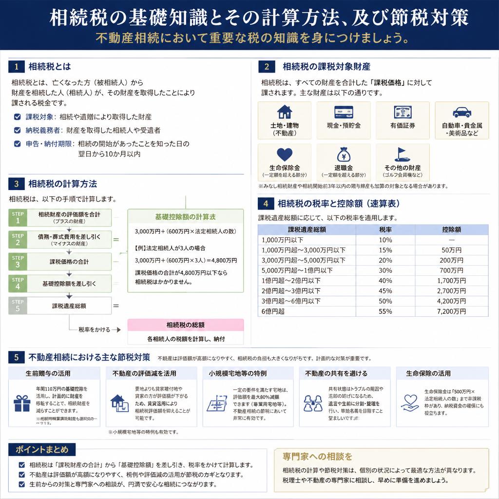 5. 相続税について知っておくべきこと