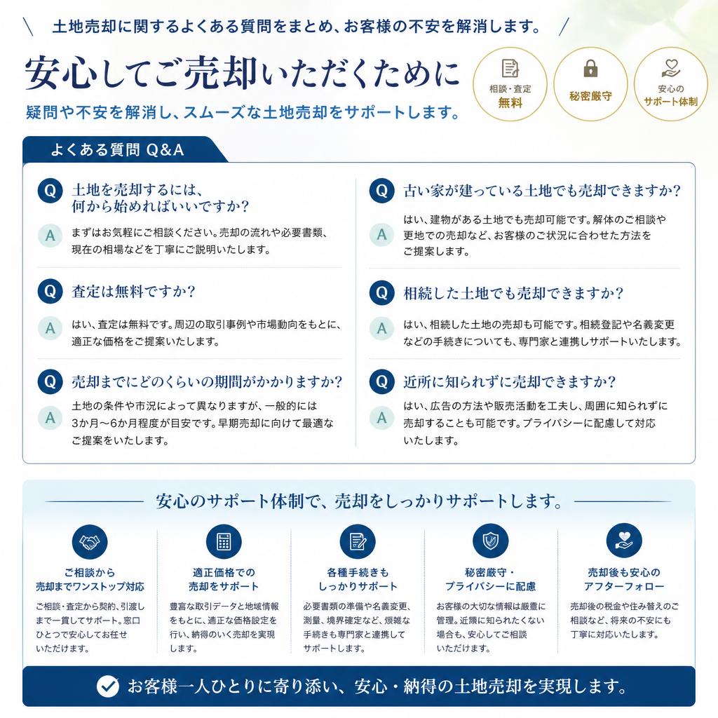 不安を解消するためのQ&A