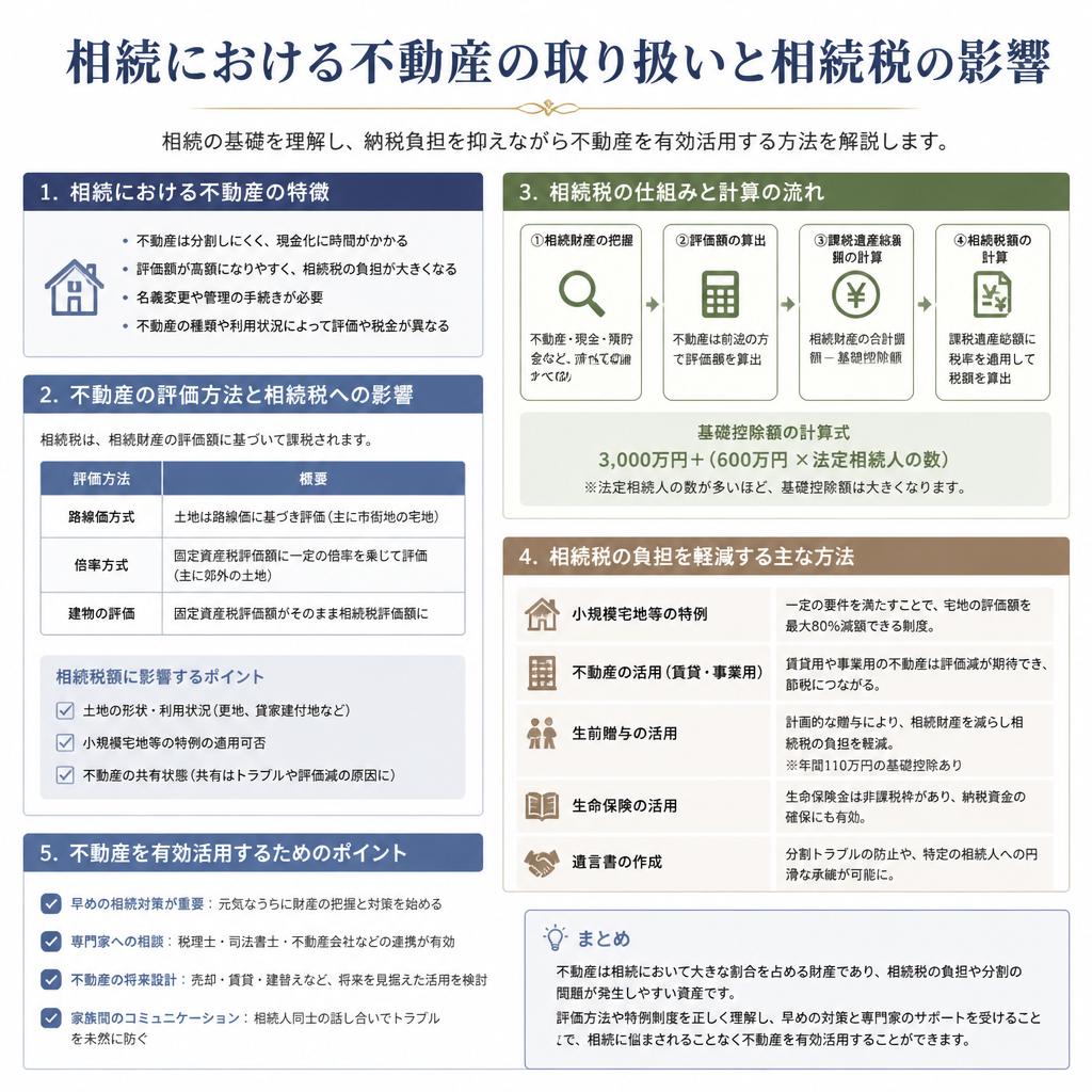 不動産と相続税の関係