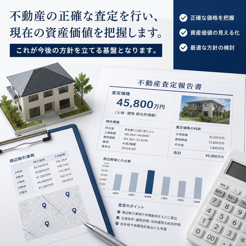 4. 無料査定で資産価値を明確に